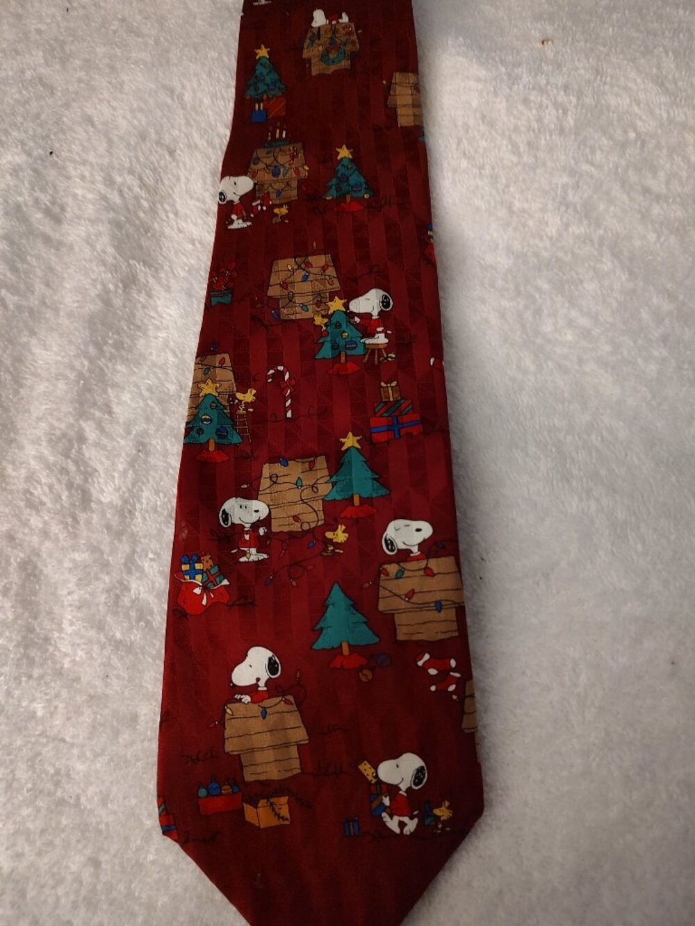 PEANUTS TIE CHRISTMAS VINTAGE